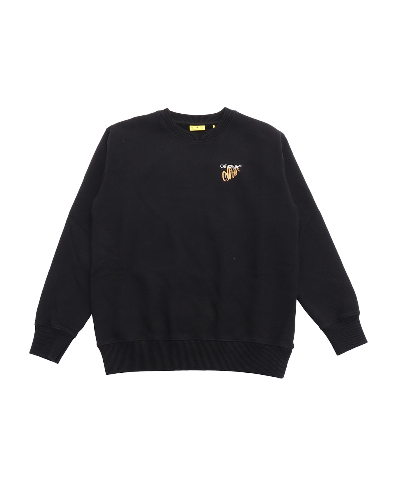 Off-White Arrow Sketch Crewneck Black - White - BLACK