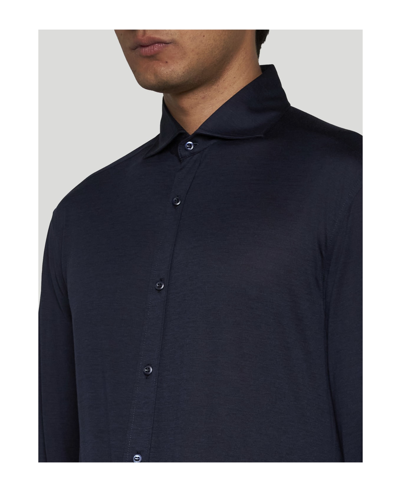 Brunello Cucinelli Shirt - Cobalto シャツ