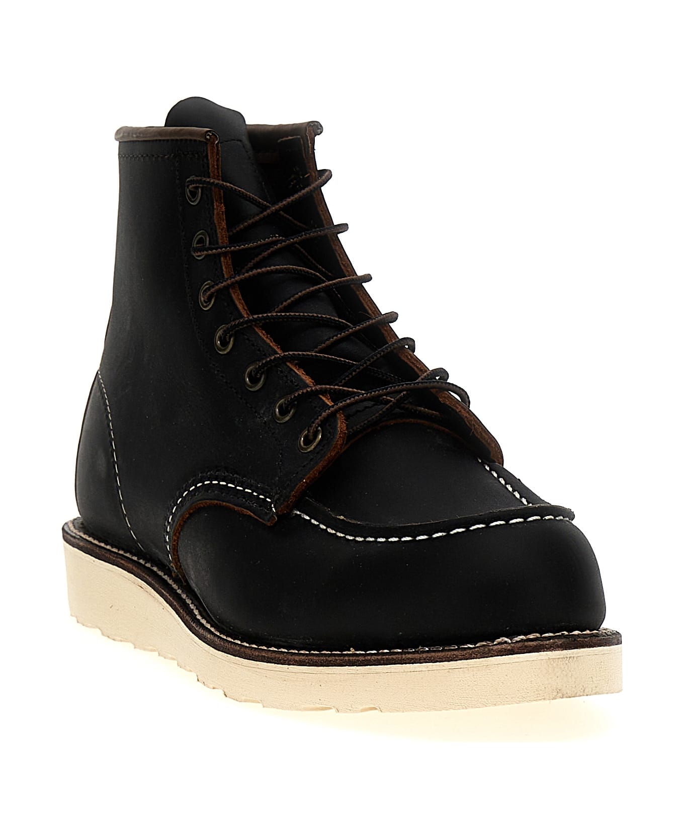 Red Wing 'classic Moc' Ankle Boots - Black  
