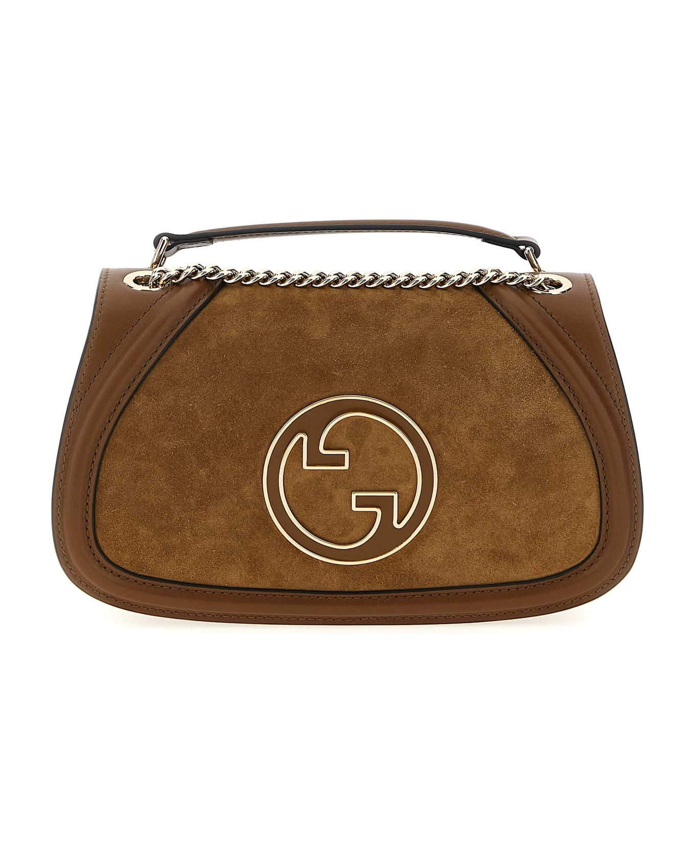 Gucci 'gucci Blondie' Medium Shoulder Bag - Brown