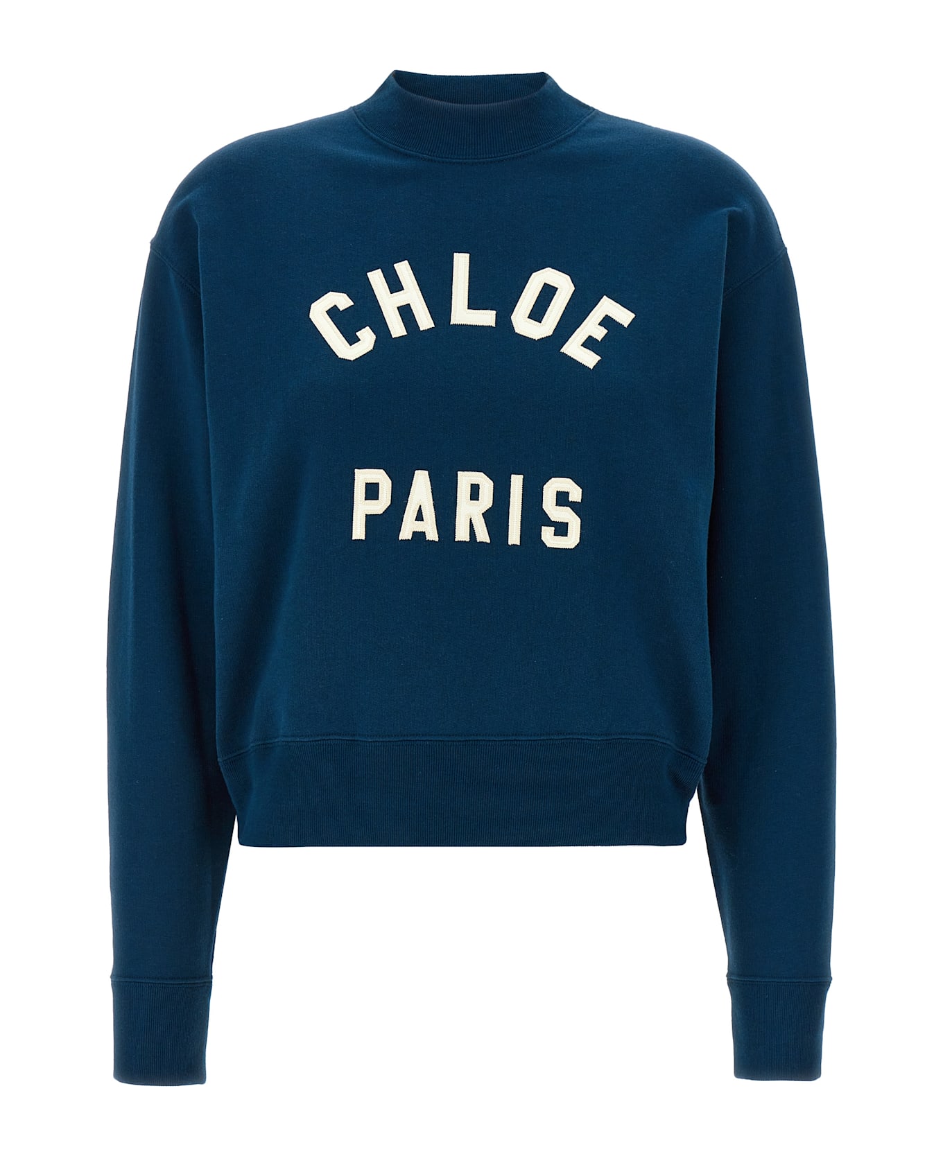 Chloé Logo Sweatshirt - Blue