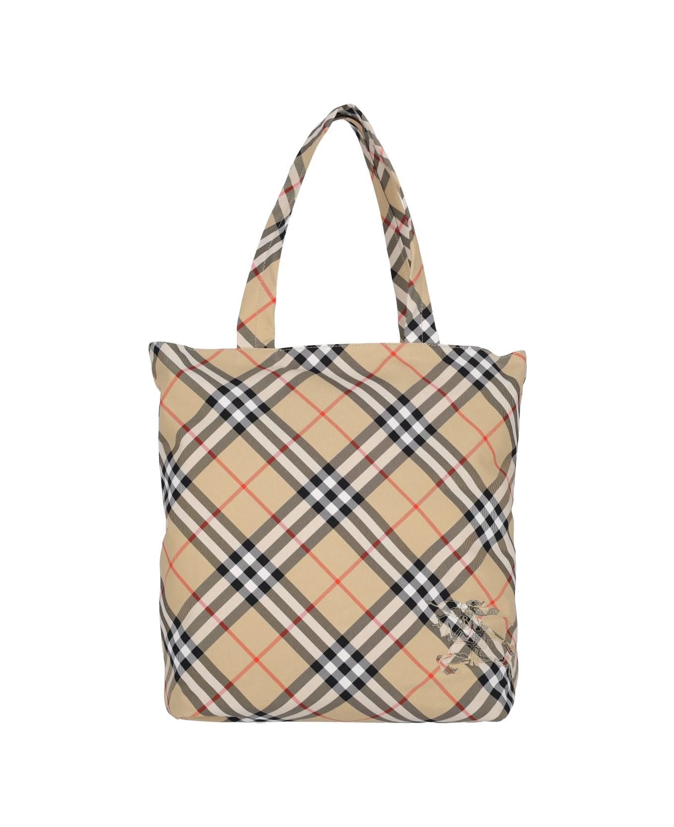 Burberry 'check' Tote Bag