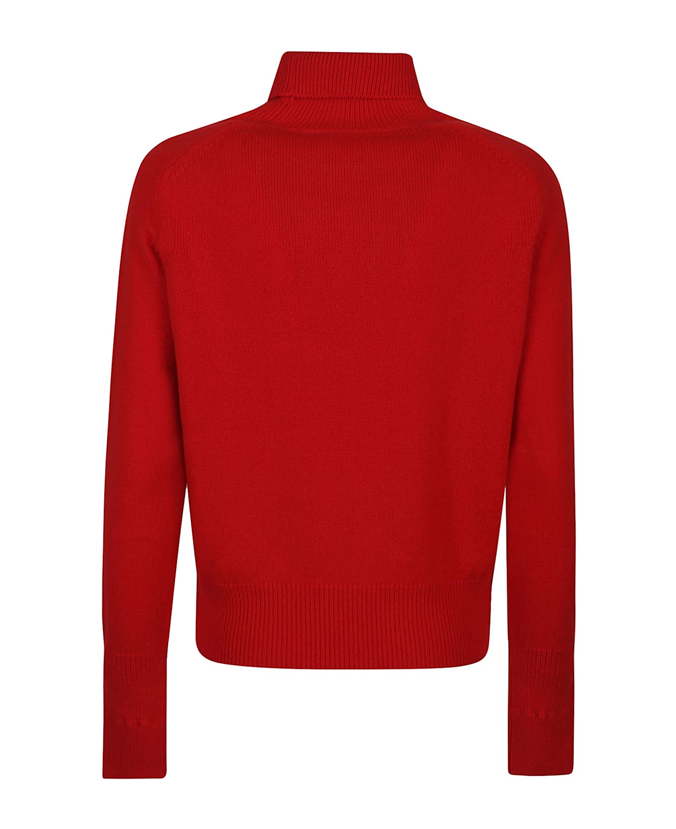 Victoria Beckham Turtle Neck Sweater - Red