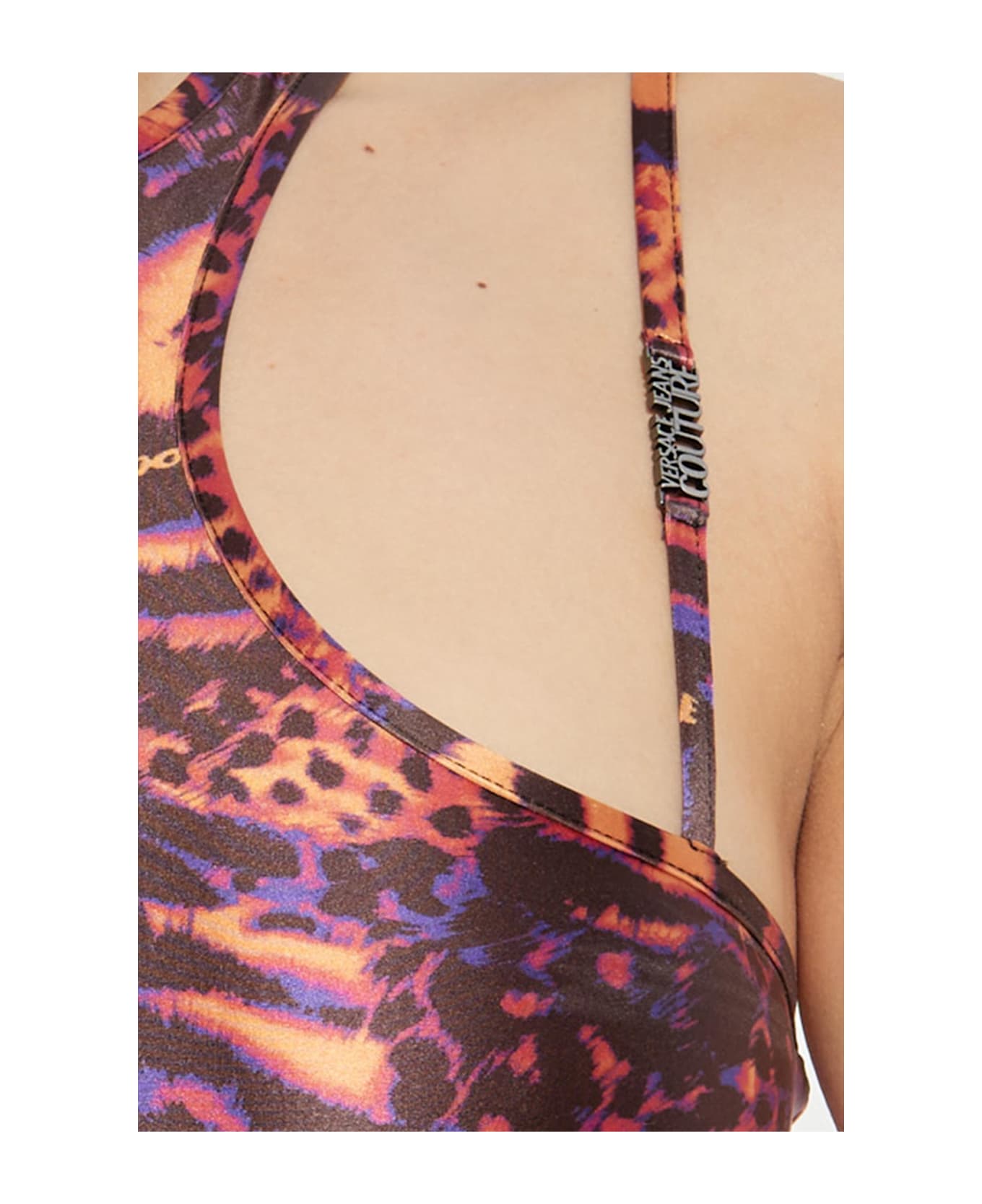 Versace Jeans Couture Sneakers With Barocco Print - WHITE