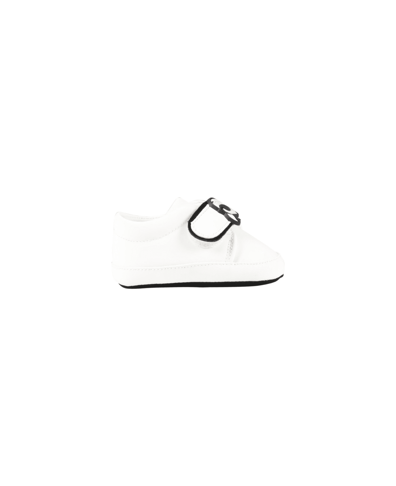 Karl Lagerfeld Kids Scarpe Bianche Con Logo - White