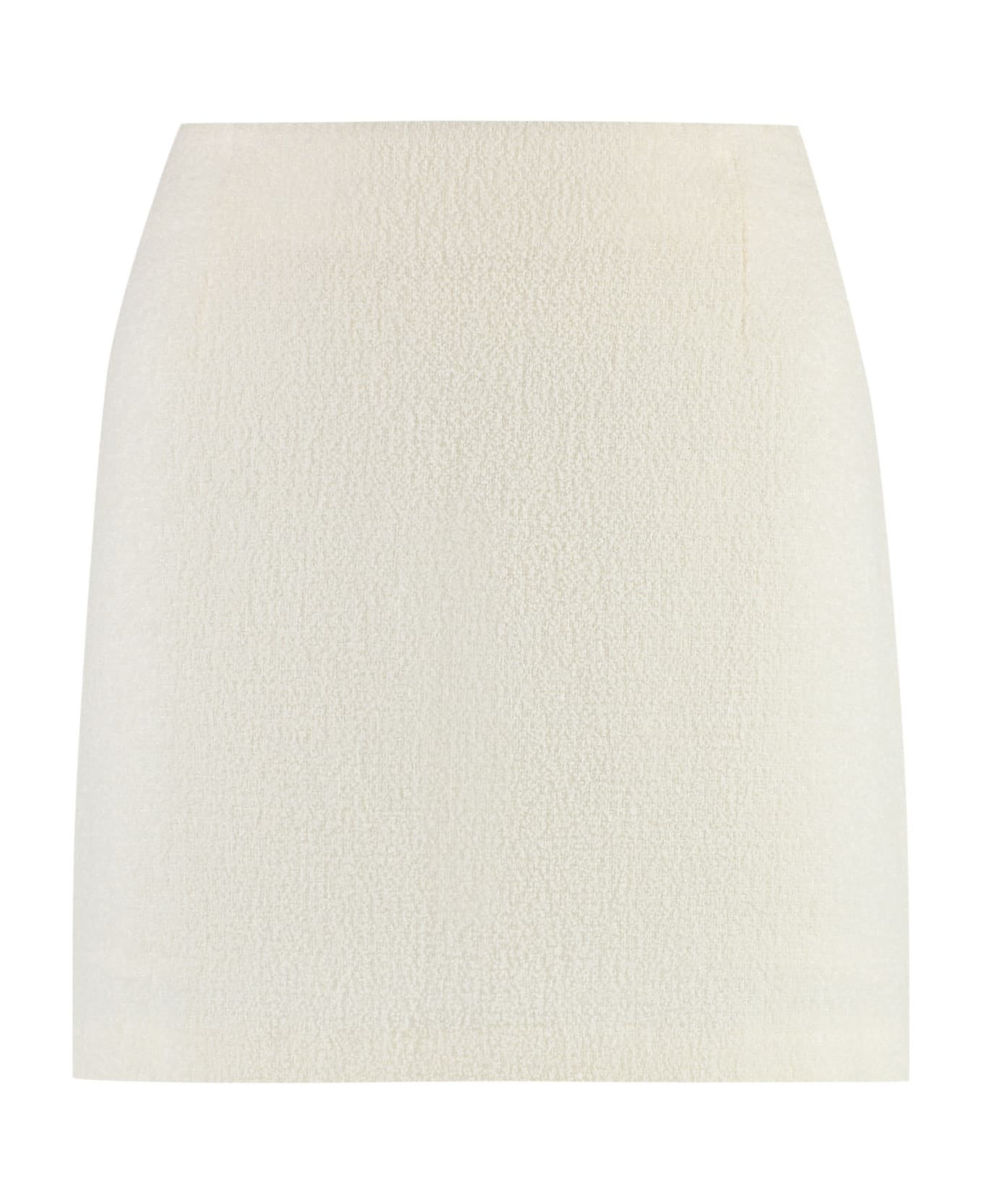 Tagliatore 0205 May Wool Mini Skirt - White スカート