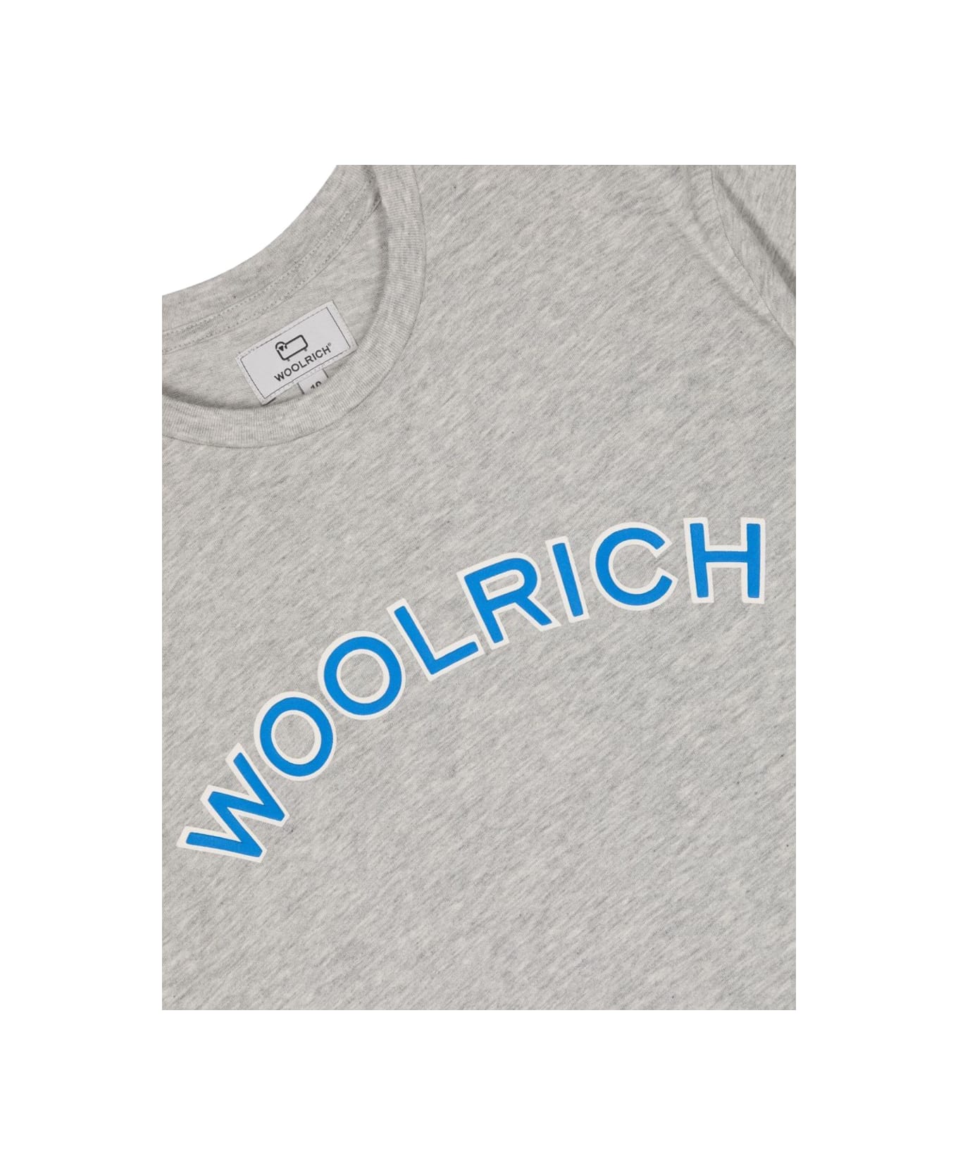 Woolrich Varsity Logo T-shirt - GREY