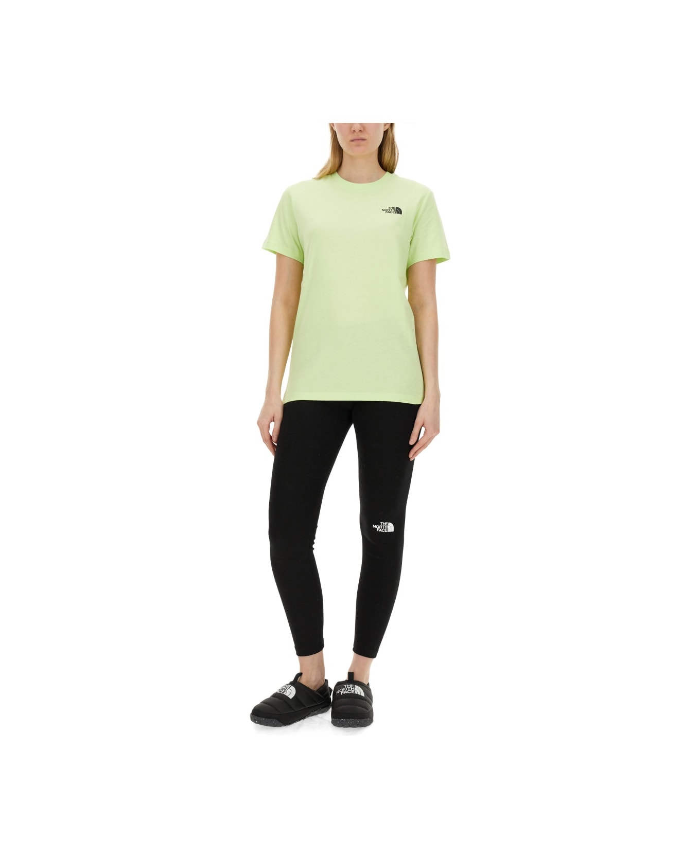 The North Face T-shirt With Logo - GREEN