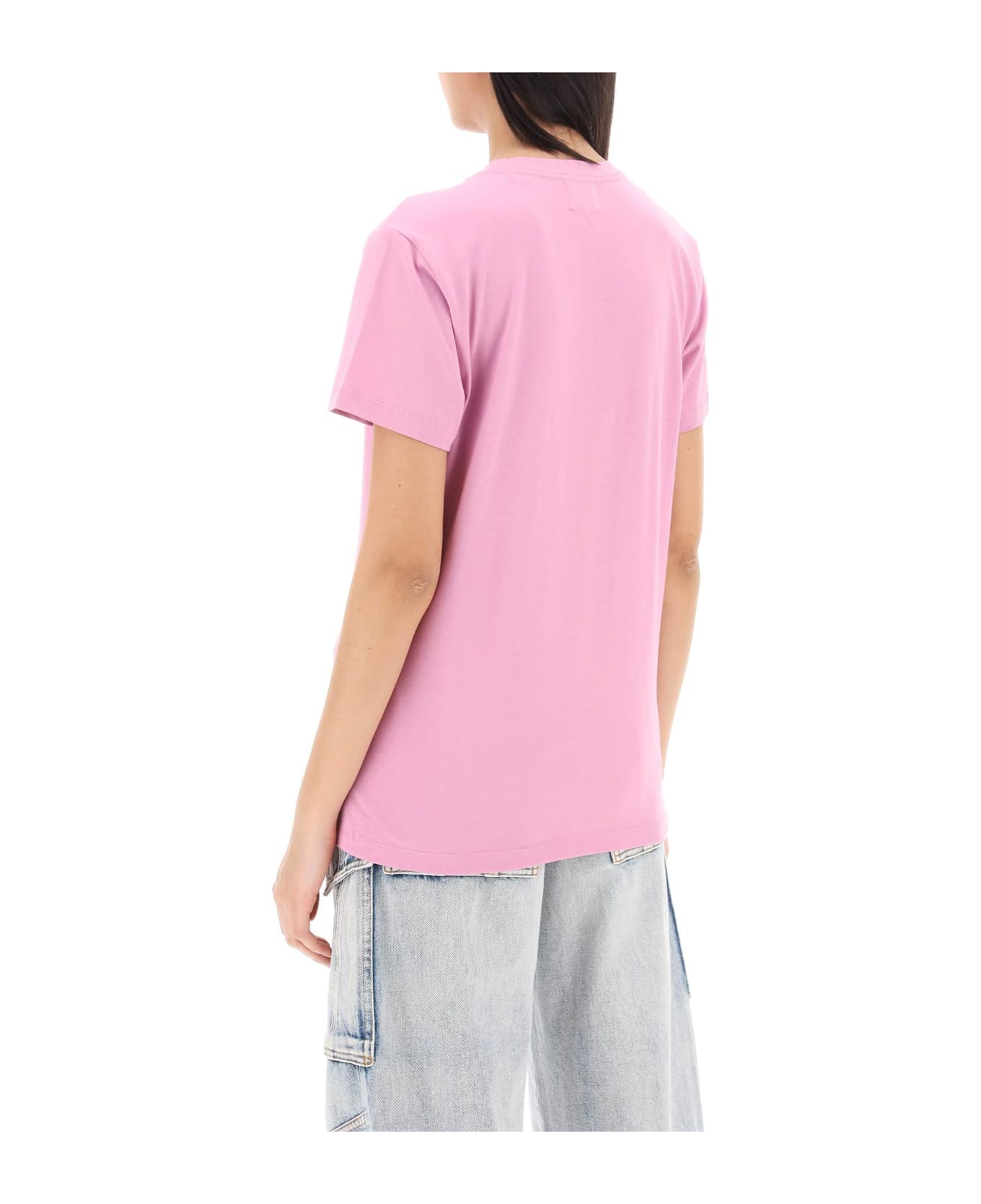 Marant Étoile Aby Regular Fit T-shirt - Candy Pink
