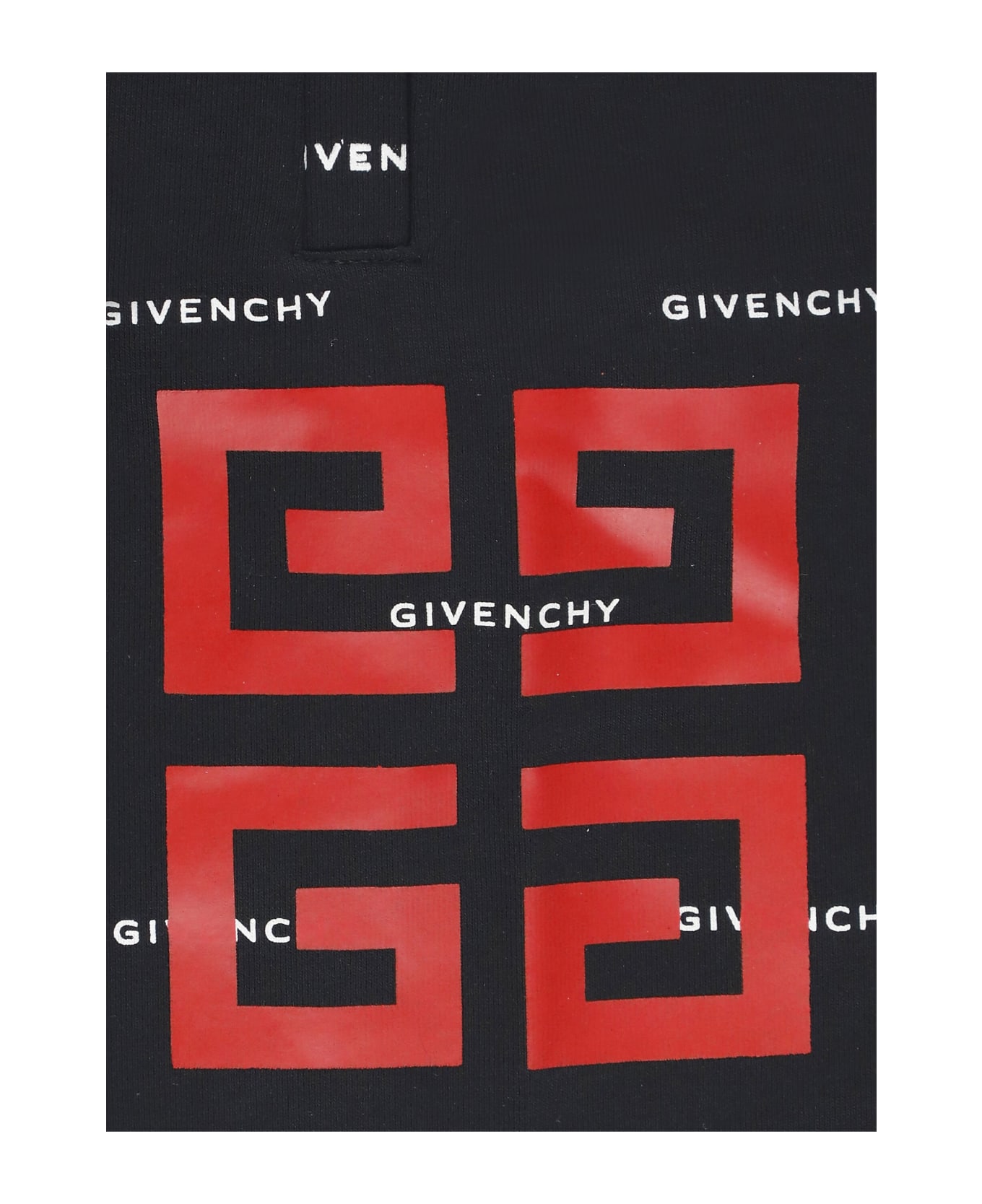 Givenchy Cotton Shorts With Logo - Black ボトムス