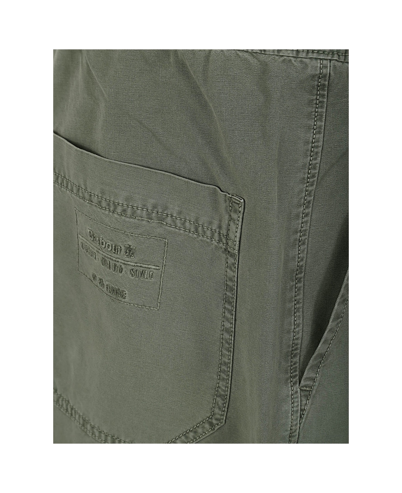 Barbour Grindle Trousers - Agave Green