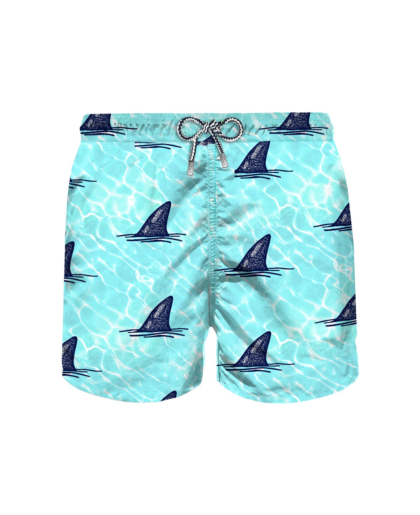 MC2 Saint Barth Man Smooth Swim Shorts With Print