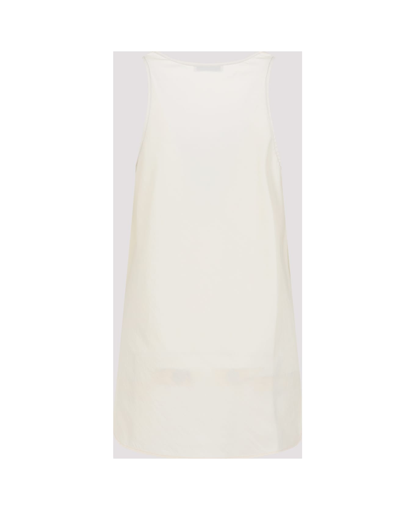 Lemaire Bias Cut Tank Top - Creamy White