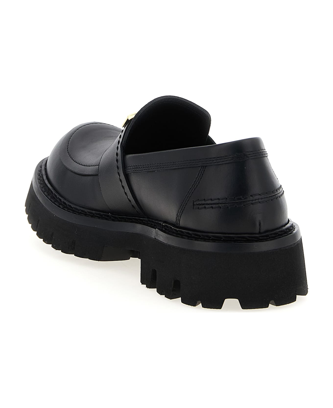 Moschino 'brick' Loafers - Black  