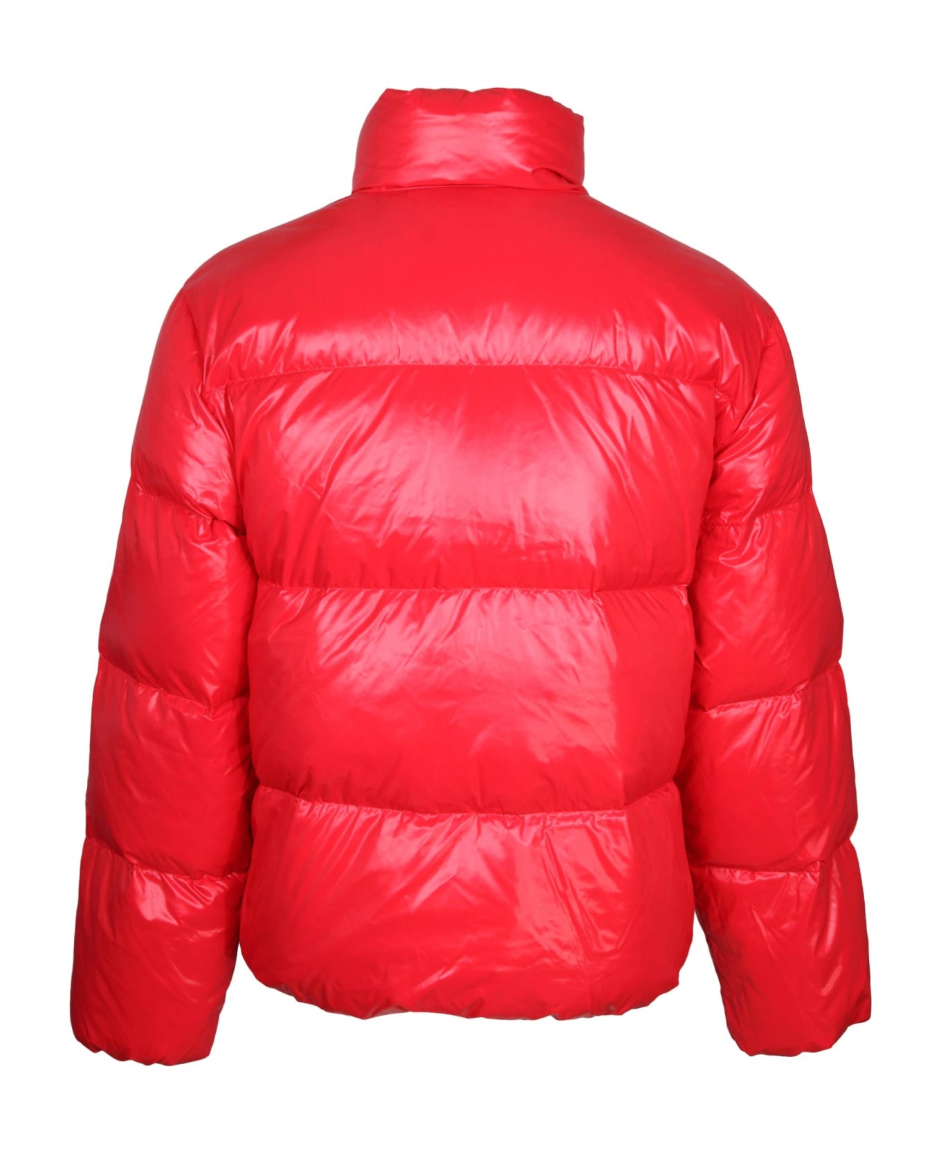Duvetica Dima In Polished Nylon Red Color - Red