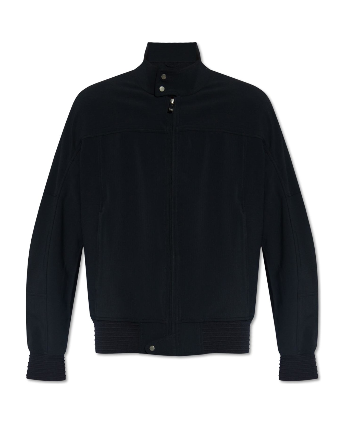 Emporio Armani Jacket With Stand Collar - Blu ジャケット