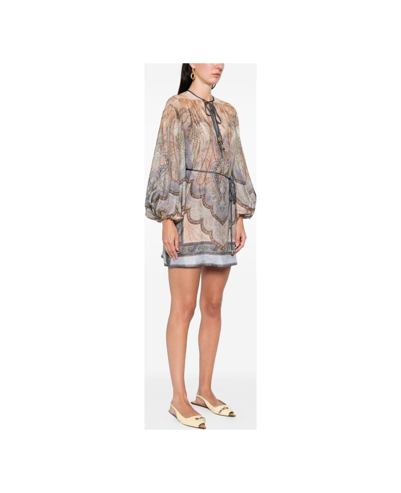 Zimmermann Wanderlust Silk Tunic - MULTICOLOUR