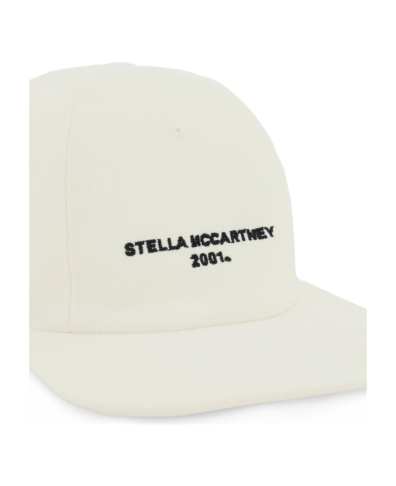 Stella McCartney Logo Baseball Cap - FROST (White)