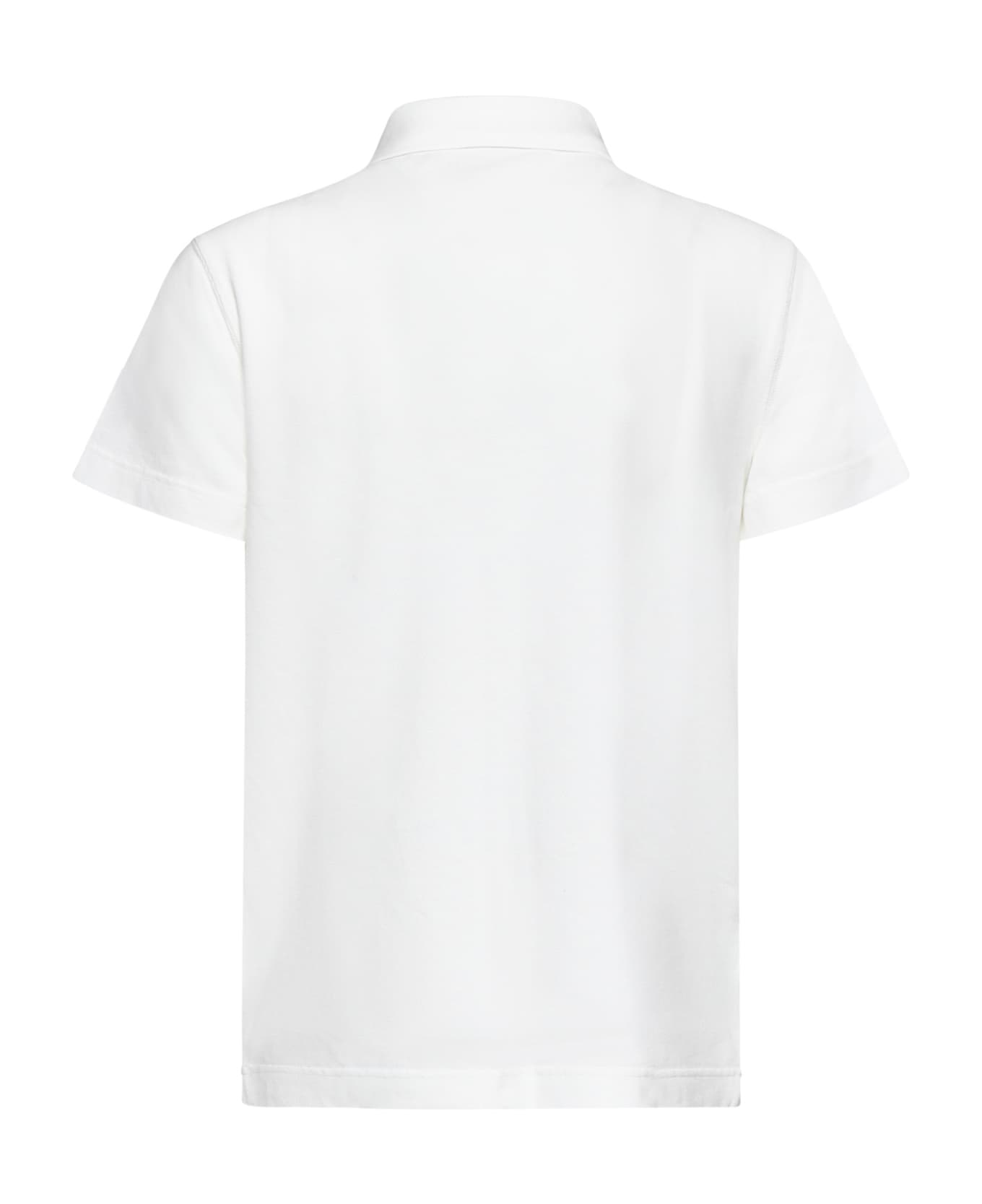 Burberry Polo Shirt - Chalk