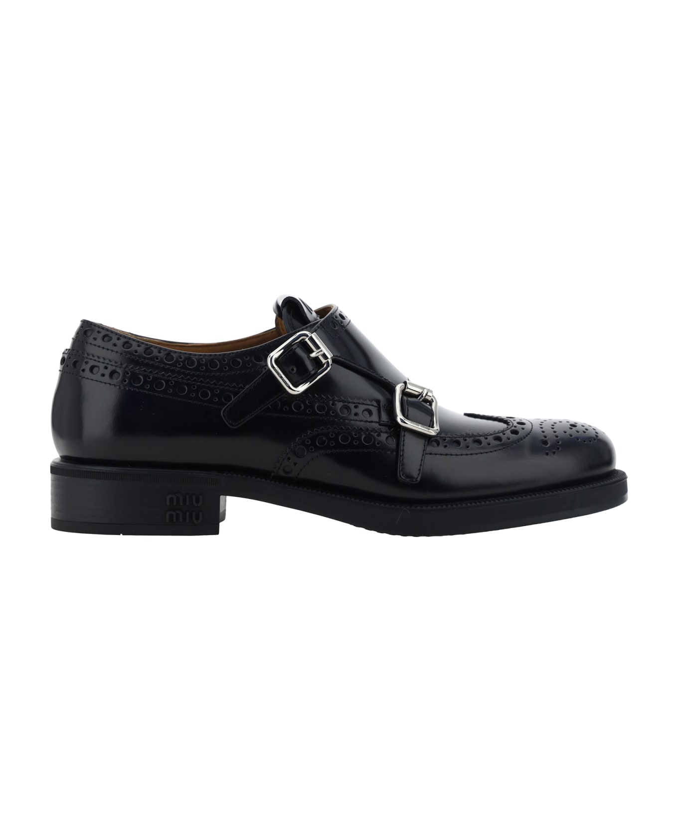 Miu Miu Church Shoes - Black