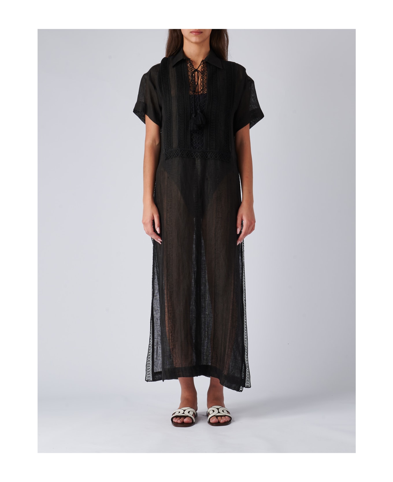 Ermanno Scervino Linen Dress | italist