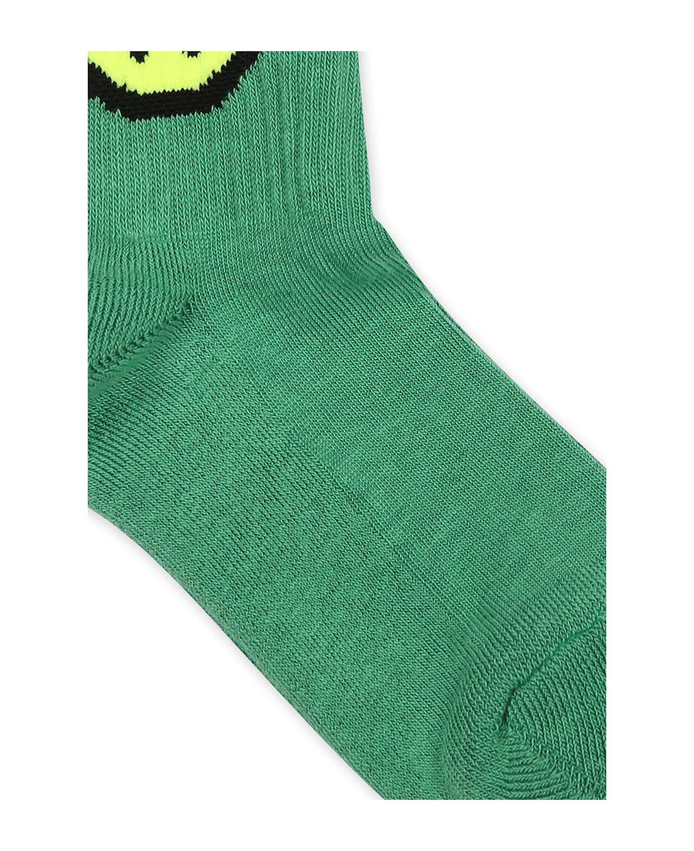 Barrow Green Socks For Kids With Smiley - Green