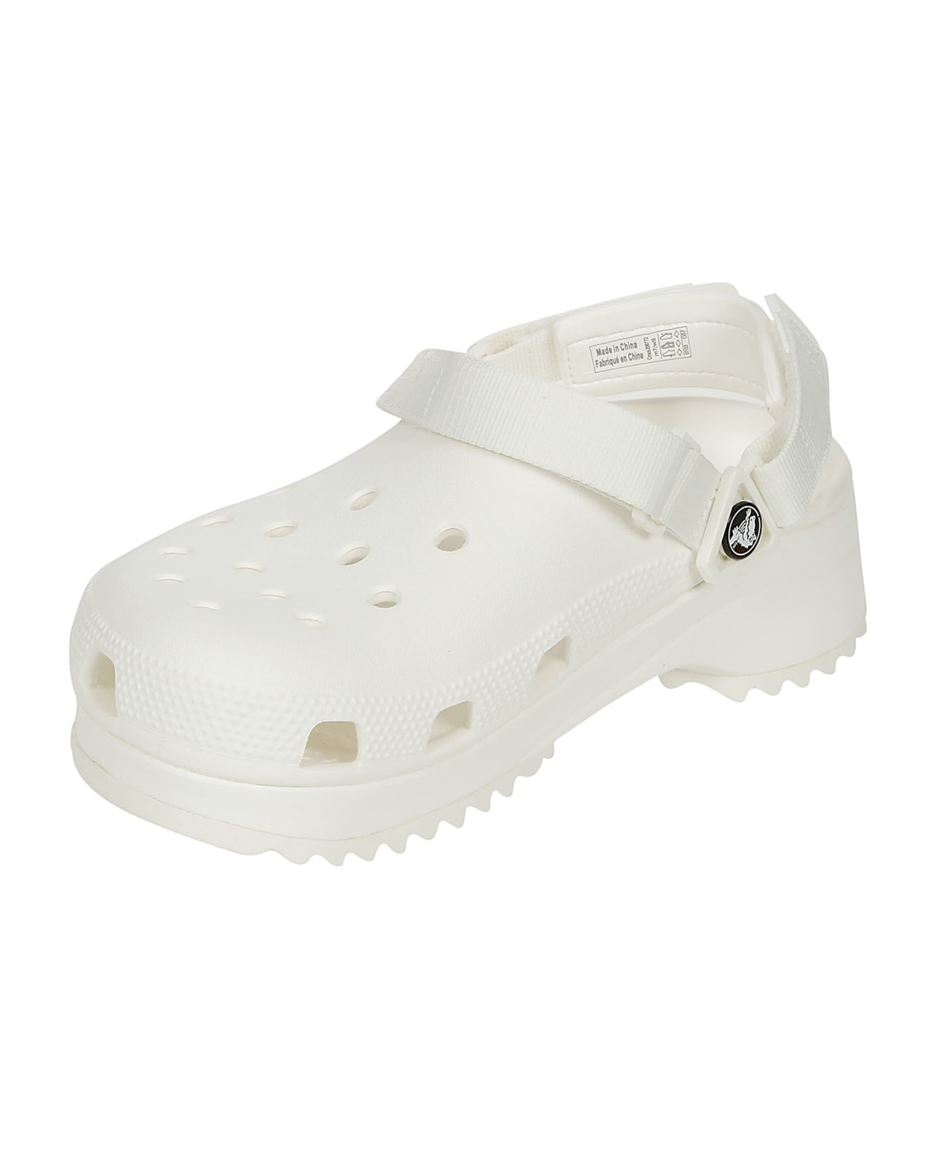 Crocs Classic Hiker Clog - Whwh White サンダル