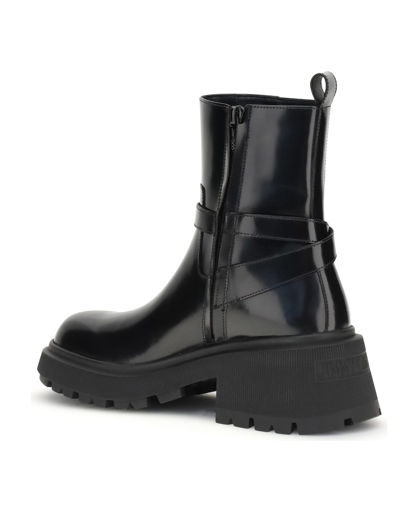 Jimmy Choo Patent-leather Conny Ankle Boots