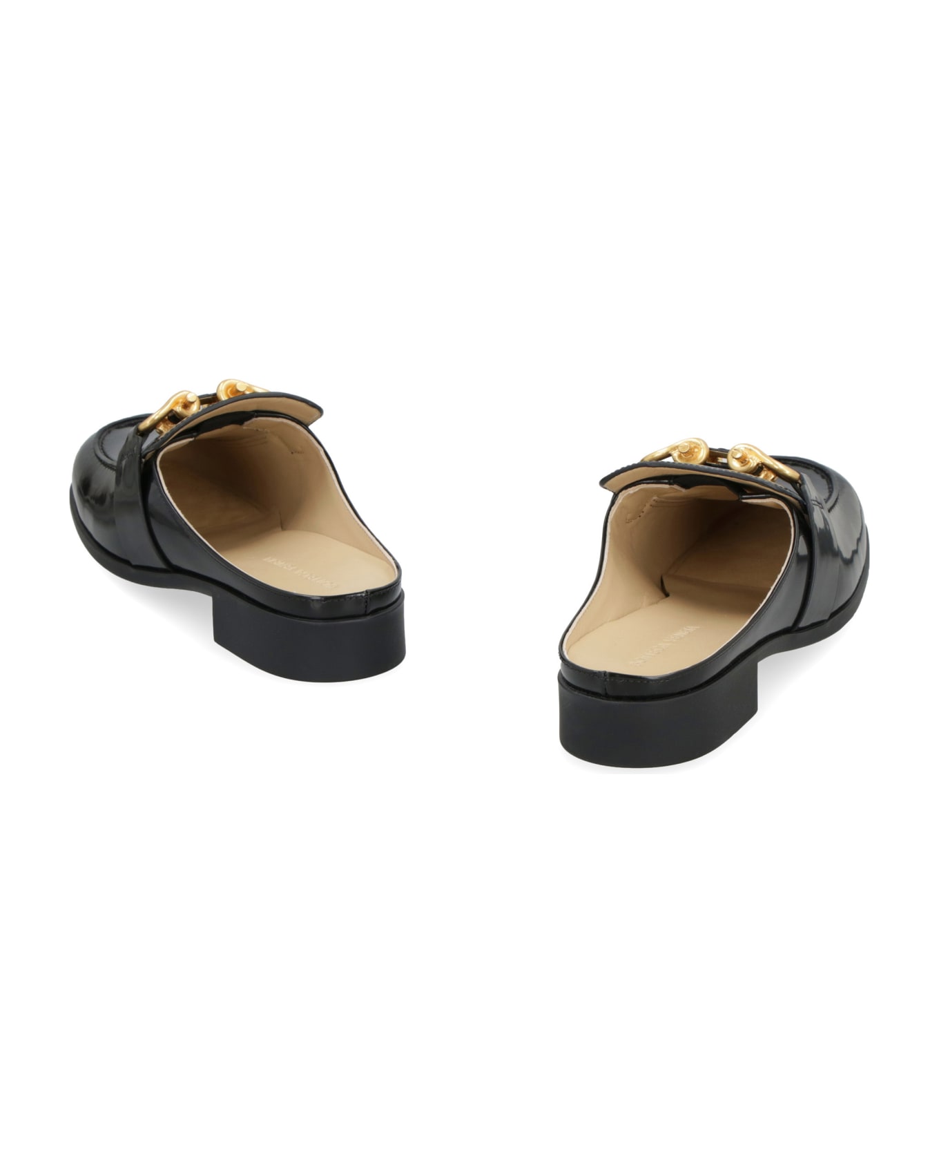 Bottega Veneta Monsieur Leather Loafers - black