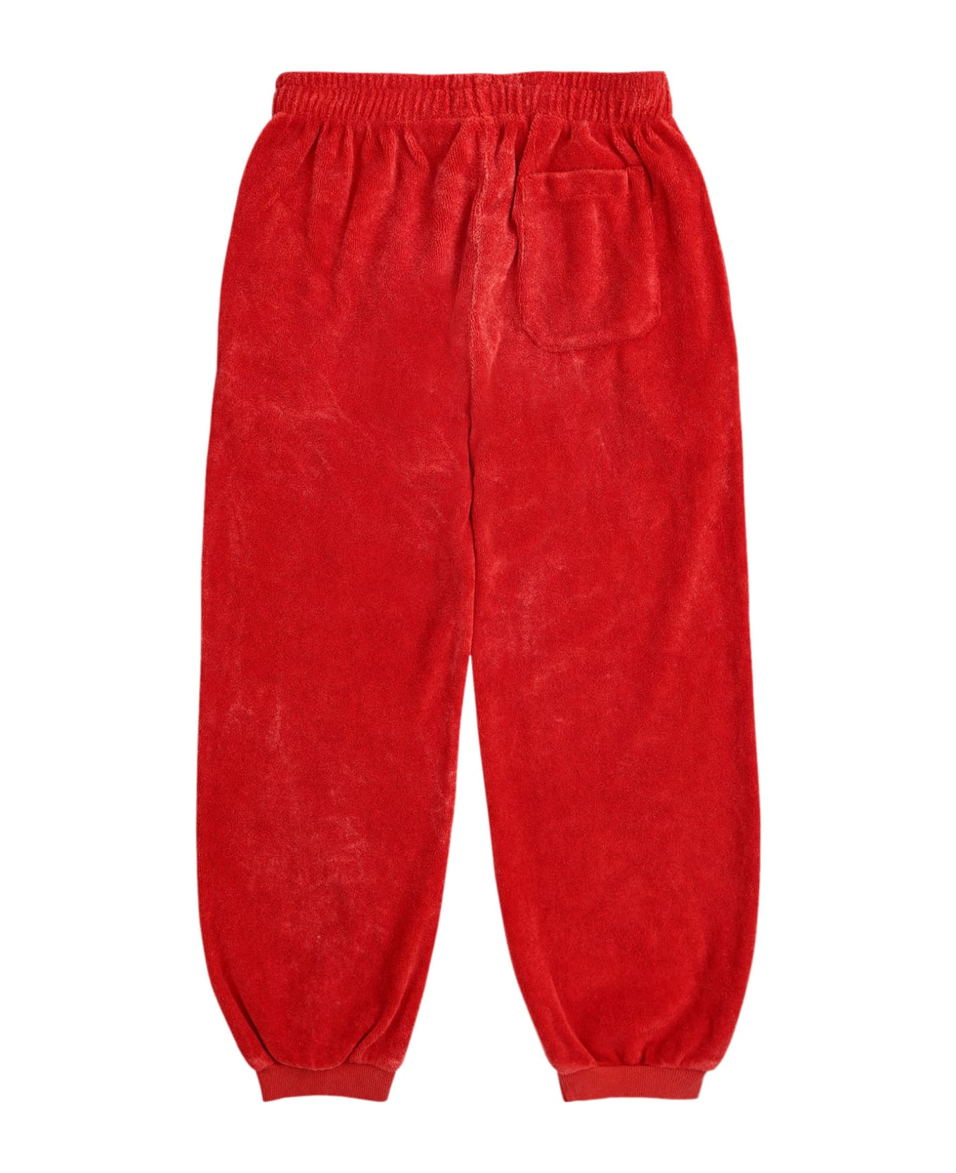 Bobo Choses Red Trousers For Kids With Logo - Red ボトムス