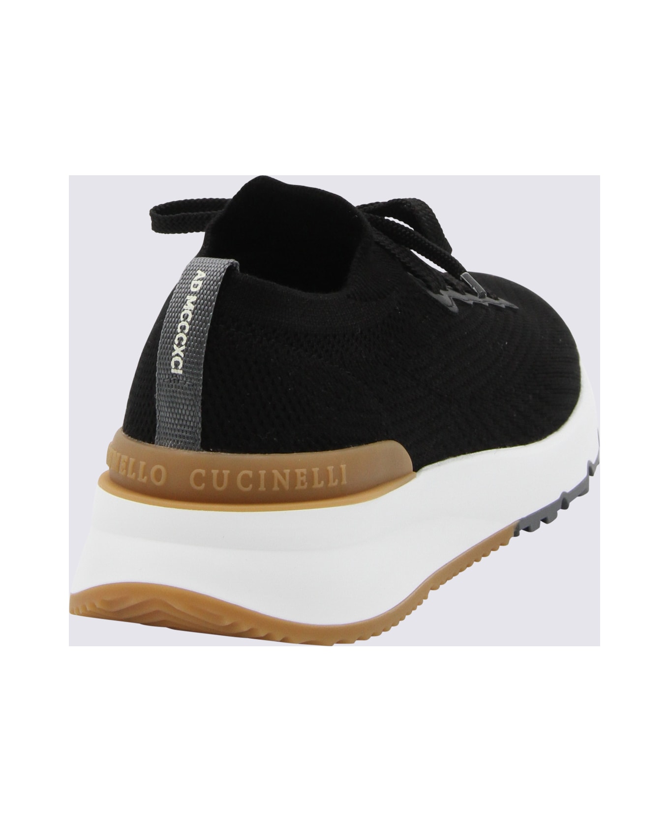 Brunello Cucinelli Black Canvas Sneakers - Black