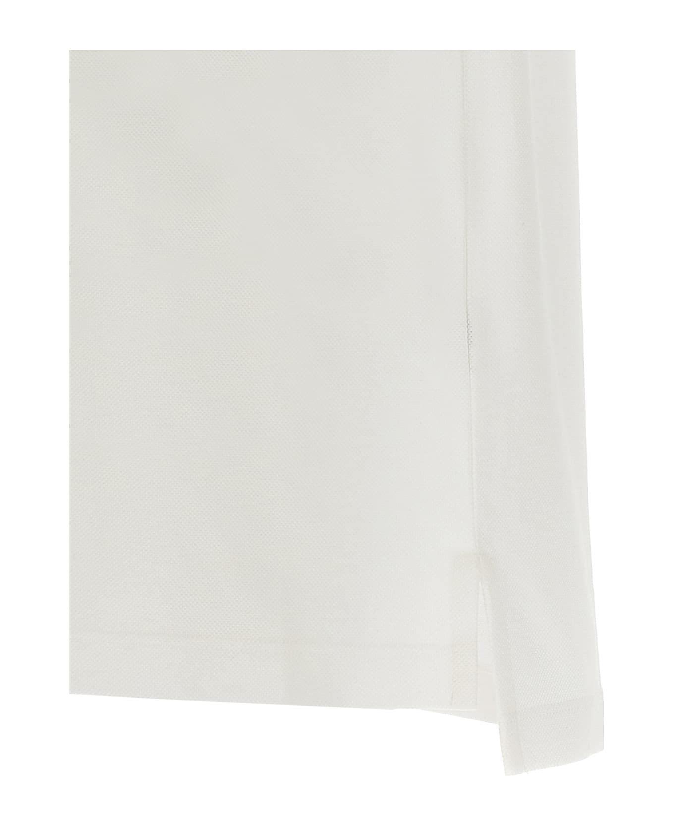 Berluti 
leather Tab
 Polo Shirt - White