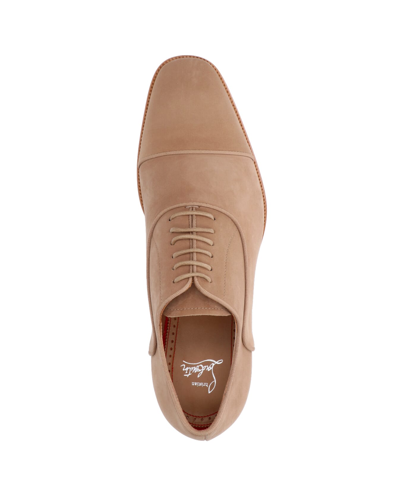 Christian Louboutin "greggo" Derby Shoes - Beige