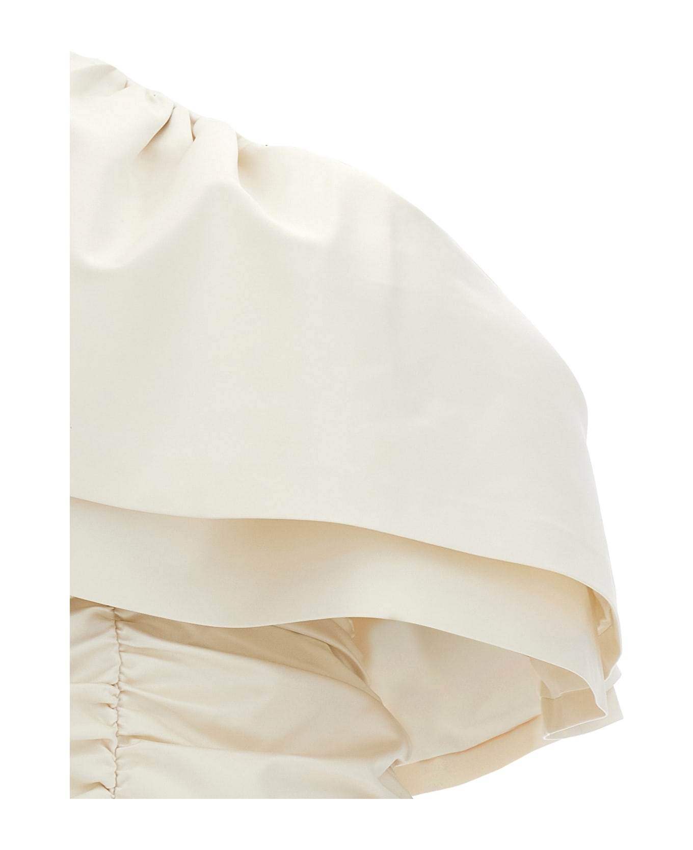 Rotate by Birger Christensen Bridal Capsule Ruffle Dress - White ワンピース＆ドレス