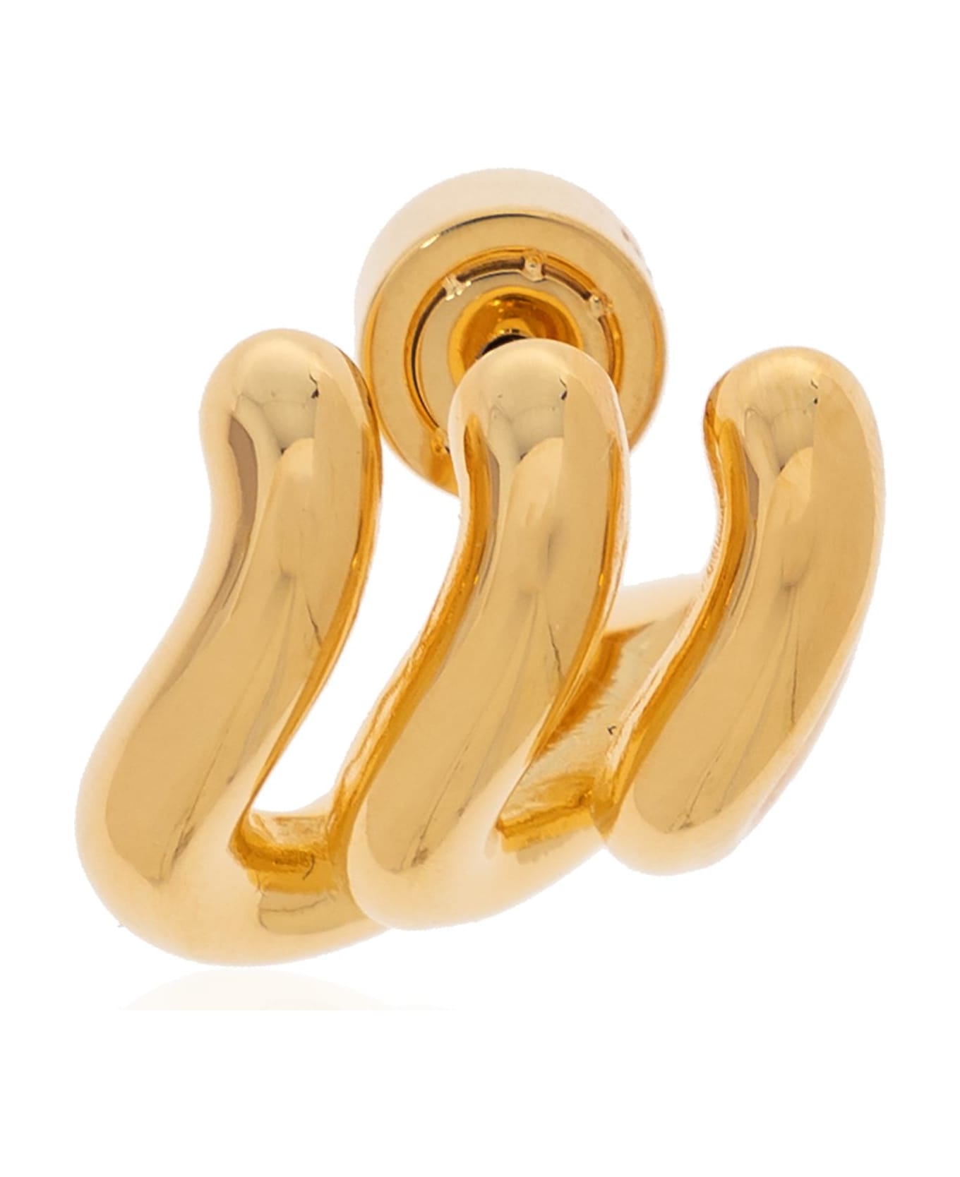 Balenciaga Brass Earrings - Shiny gold