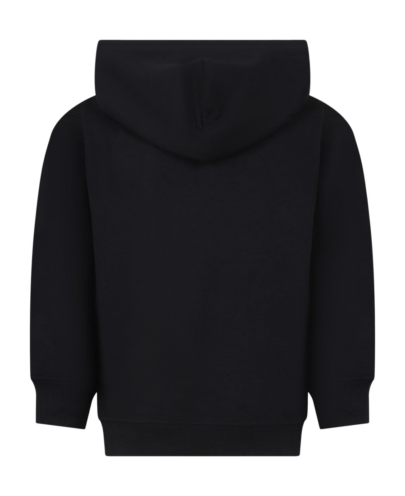 Molo Black Sweatshirt For Boy With Writing - Black