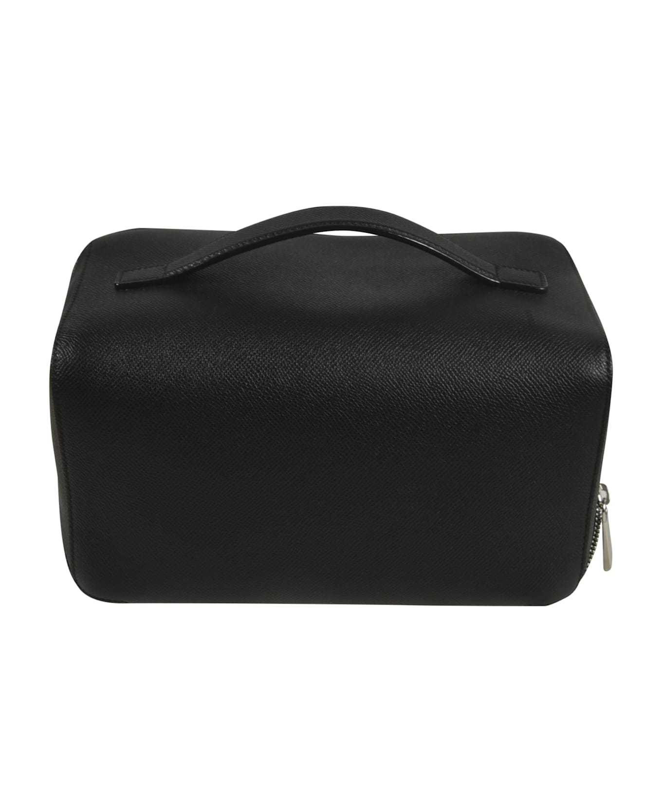 Valextra V-line Beauty Bag - Black