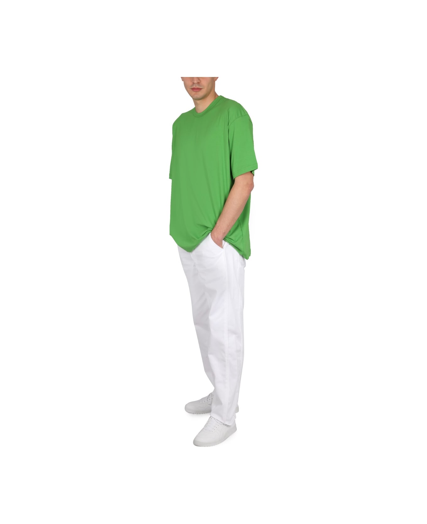 Comme des Garçons Shirt T-shirt With Logo - GREEN