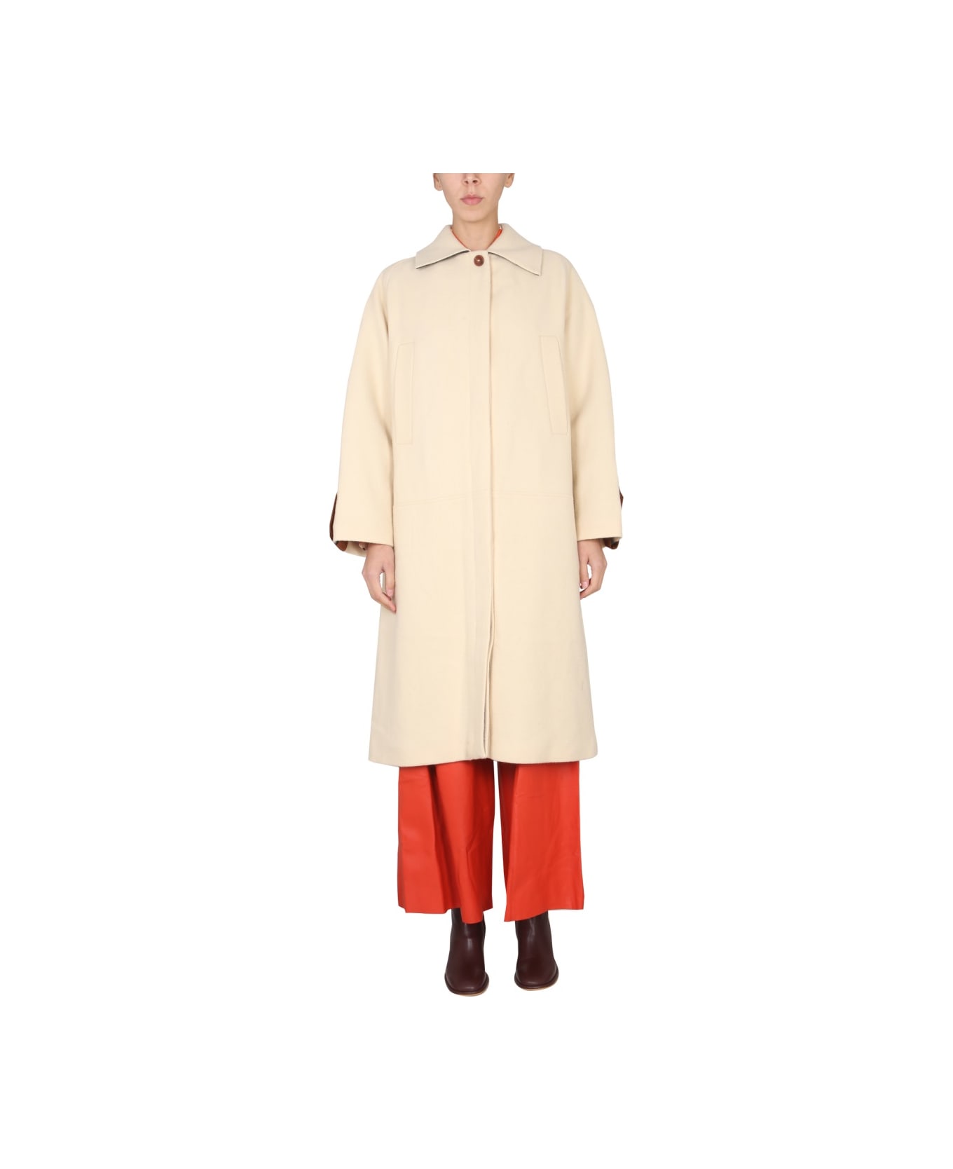Alysi Traditional Coat - BEIGE コート