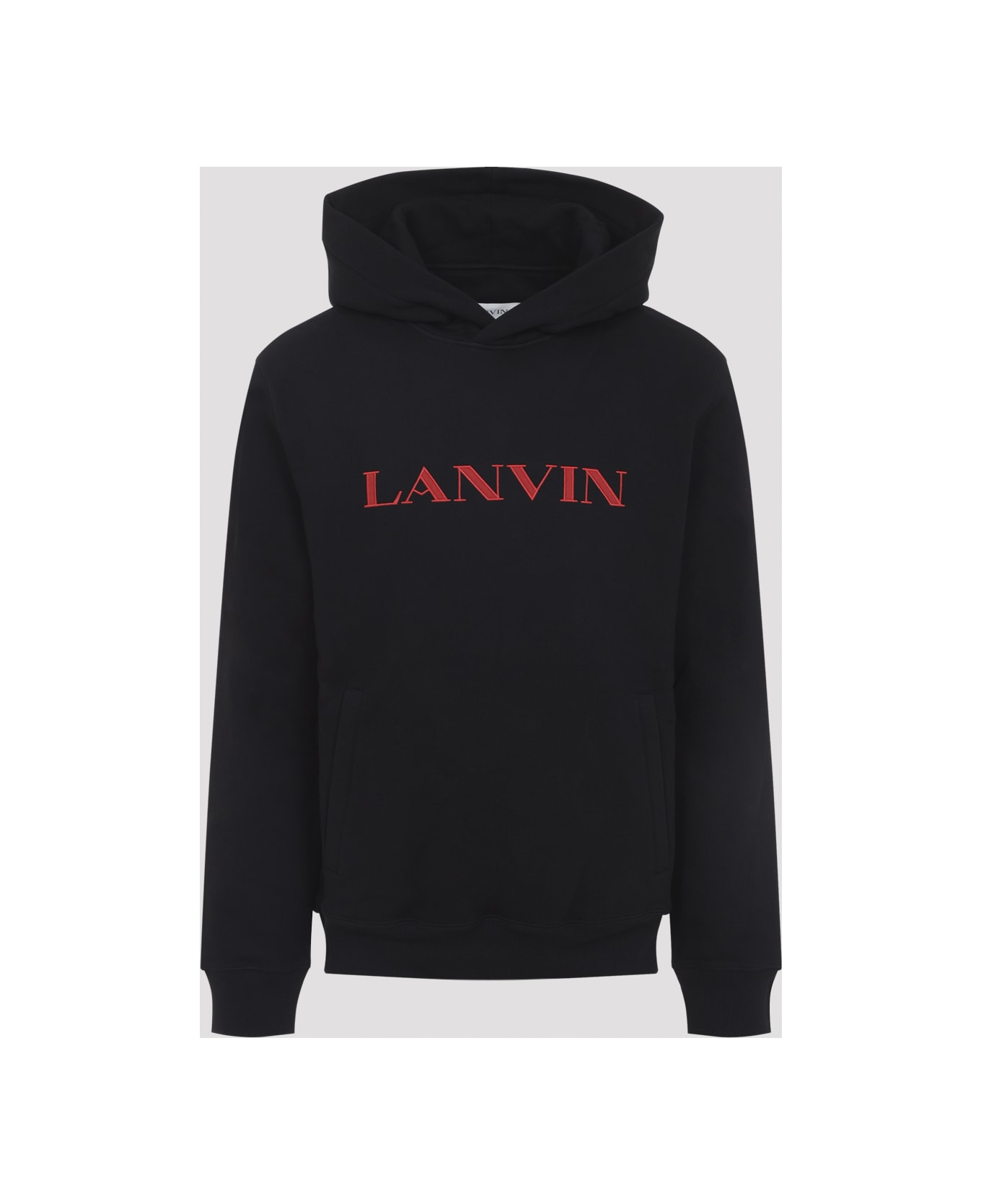 Lanvin Logo Hoodie - Black
