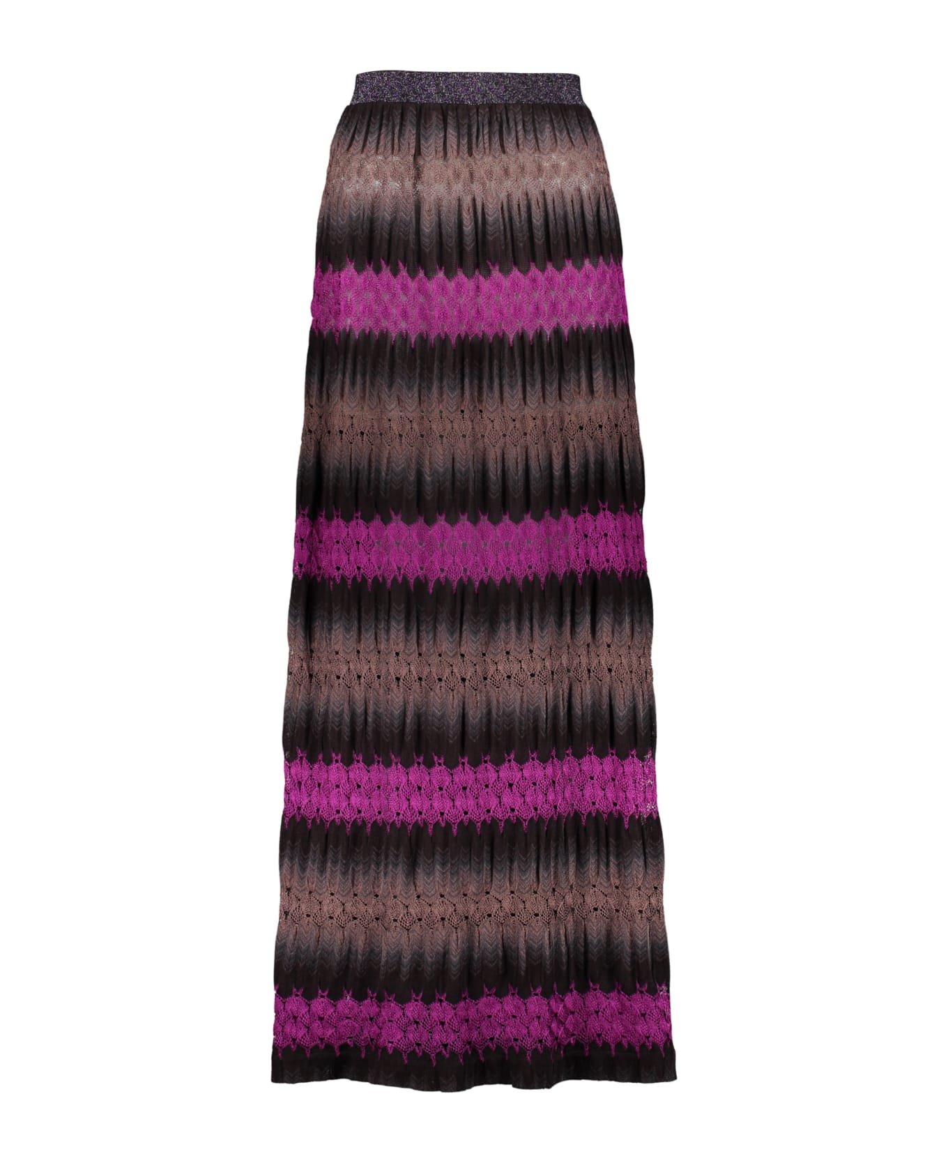M Missoni Openwork-knit Skirt - Multicolor