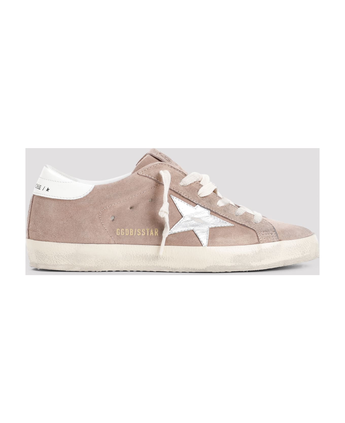 Golden Goose Superstar Sneakers - Pink Silver White