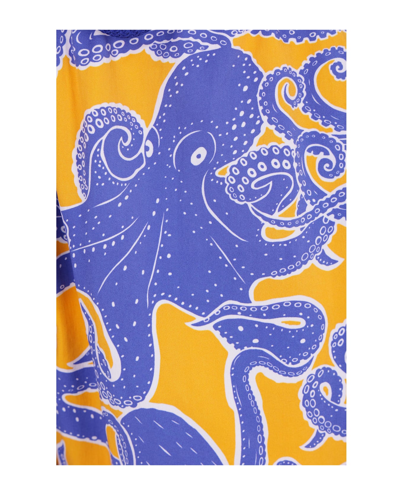 Vilebrequin Moorise Swim Shorts In Recycled Nylon - Giallo