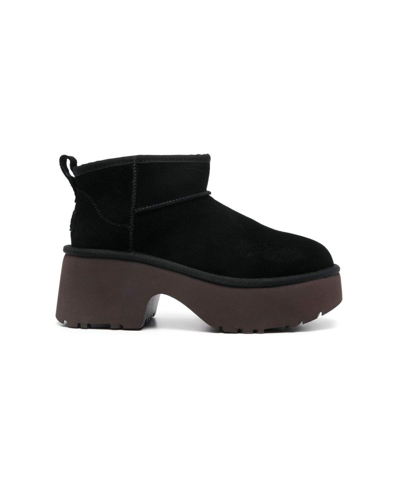 UGG W Classic Ultra Mini New Heights - Black