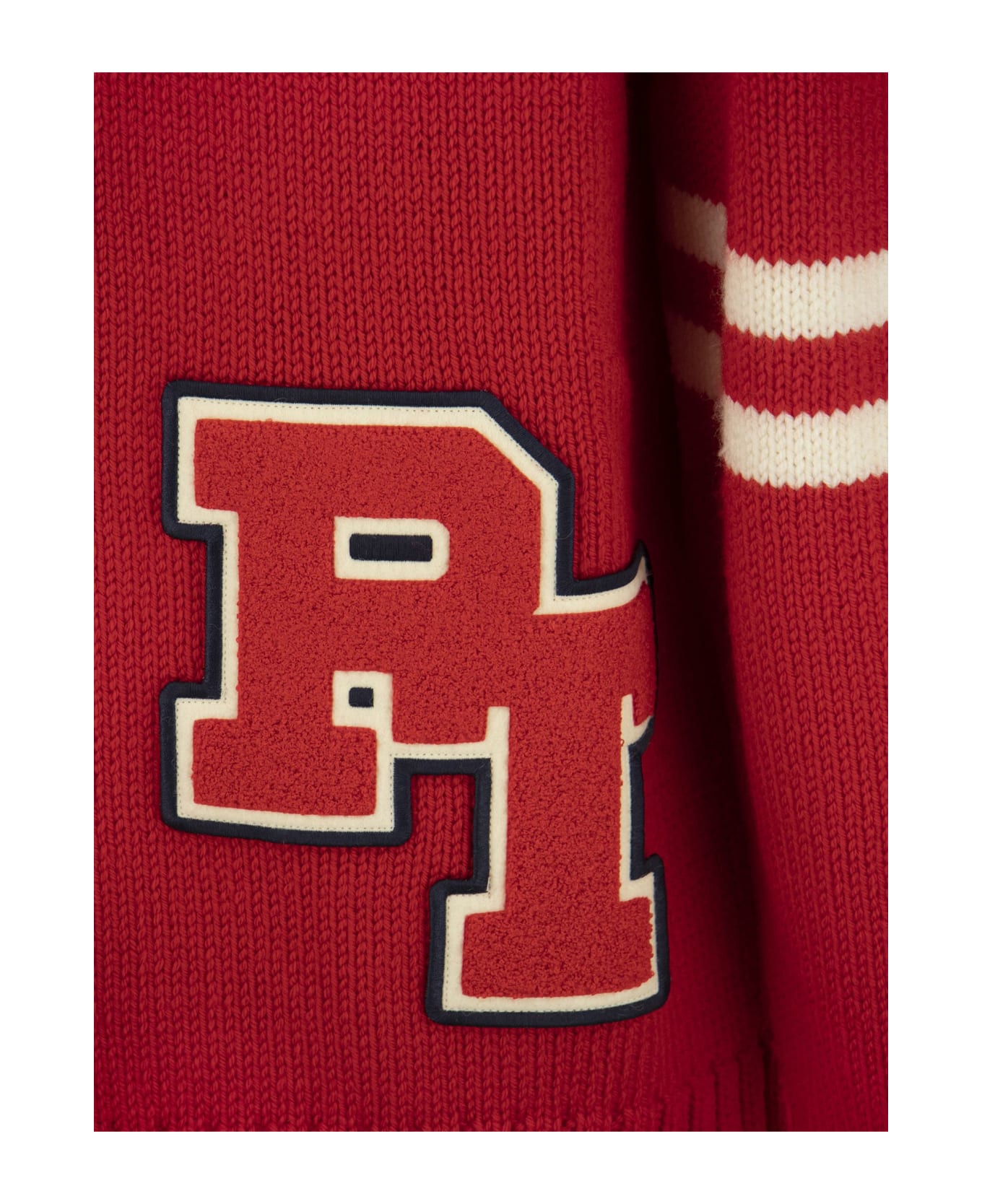 PT Torino Wool Pullover - Red ニットウェア