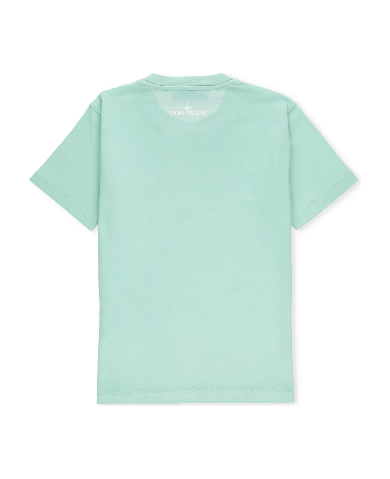 Stone Island Junior Cotton T-shirt - Green