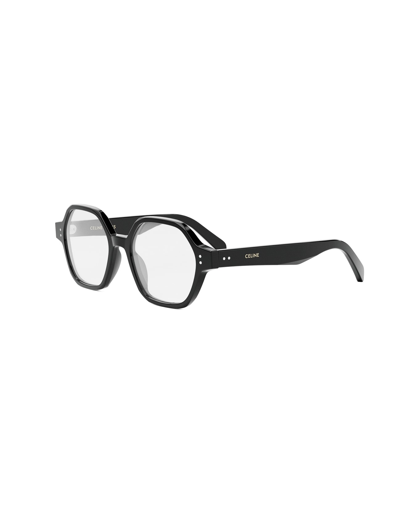 Celine Cl50142i Thin 2 Dots 001 Glasses - Nero アイウェア