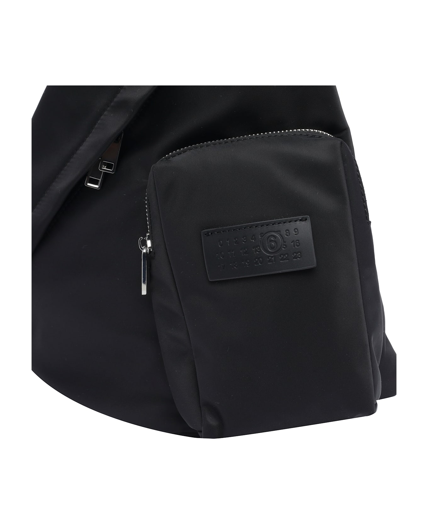MM6 Maison Margiela Japanese Sling Shoulder Bag - Black