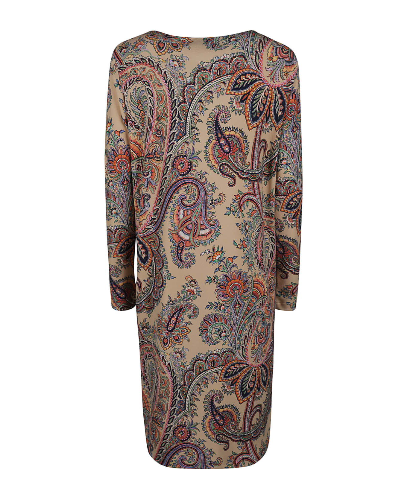 Etro Paisley Print Dress - Beige