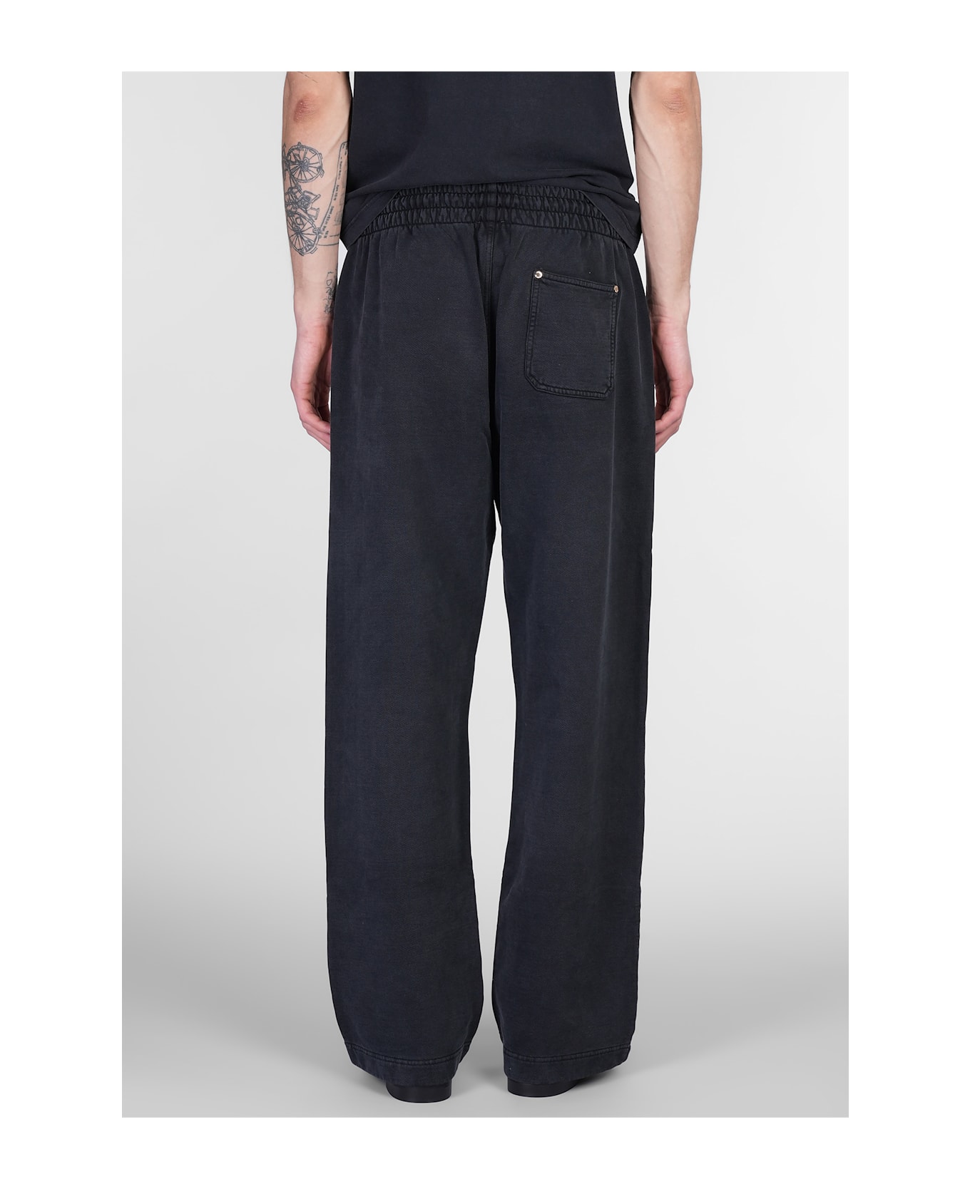 Casablanca Pants In Black Cotton - black